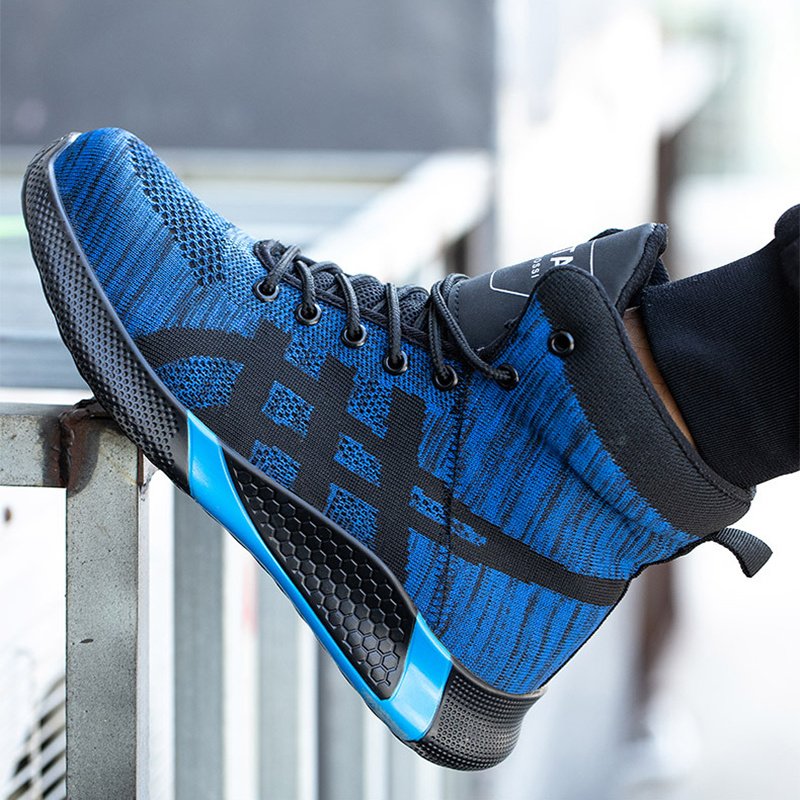 Men's Winter Plush Safety Boots: Anti-Smash, Anti-Puncture, Breathable Work Shoes - Image 7