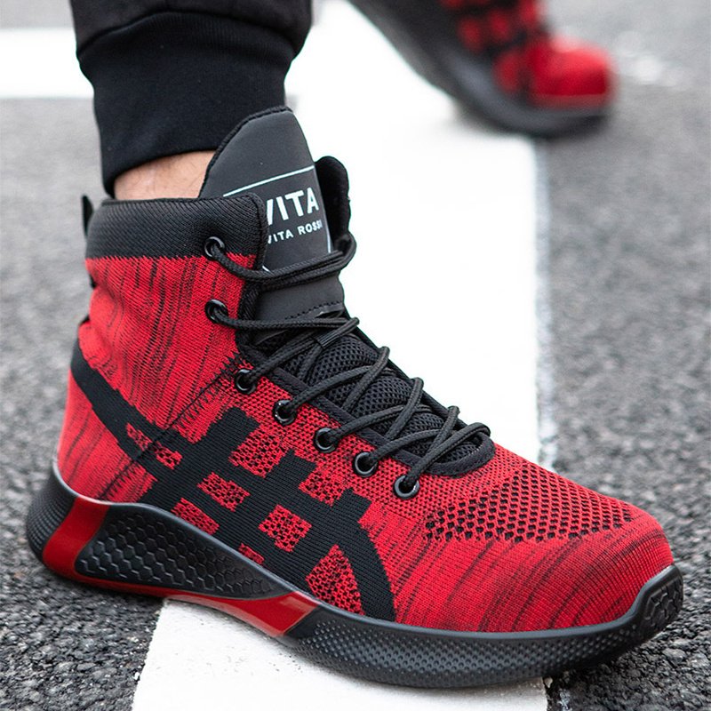 Men's Winter Plush Safety Boots: Anti-Smash, Anti-Puncture, Breathable Work Shoes - Image 8