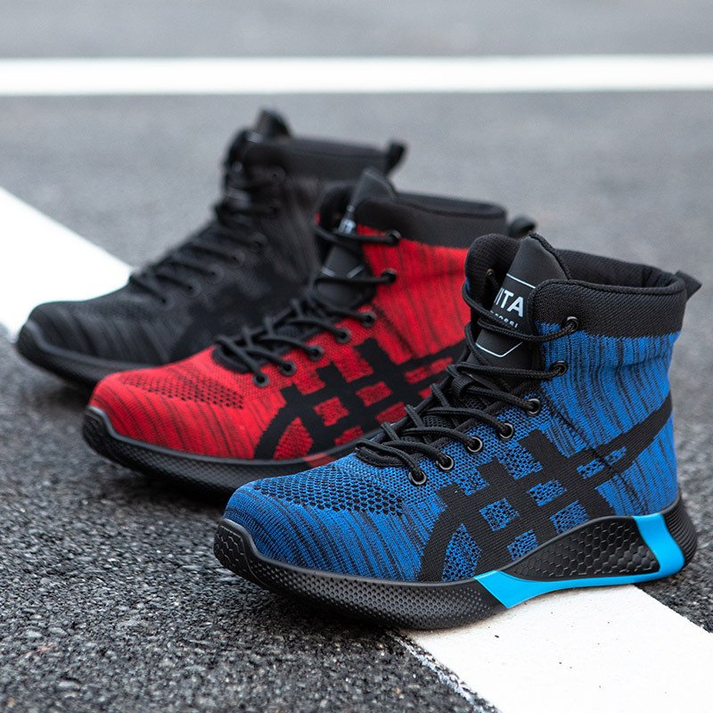 Men's Winter Plush Safety Boots: Anti-Smash, Anti-Puncture, Breathable Work Shoes - Image 2