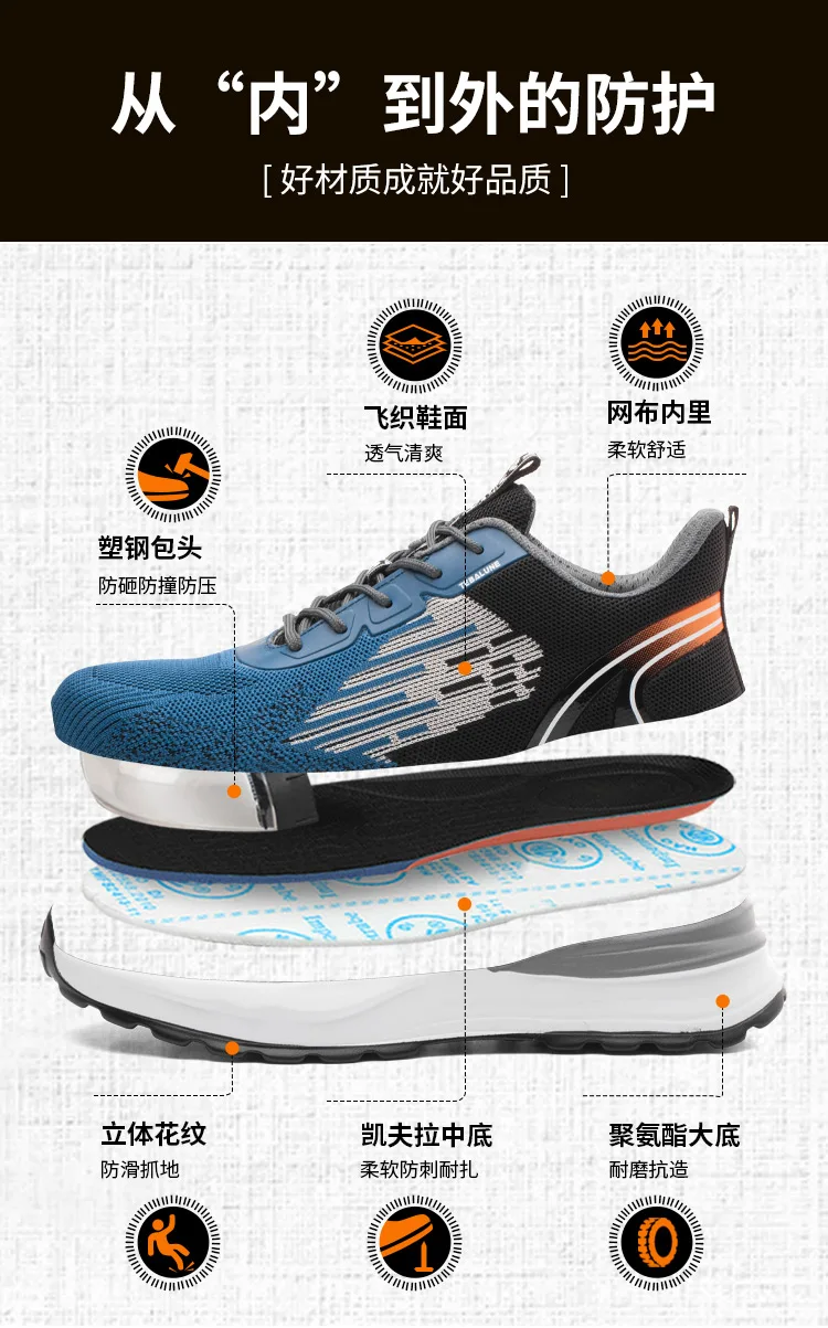 Men's Lightweight Work & Safety Boots - Image 8