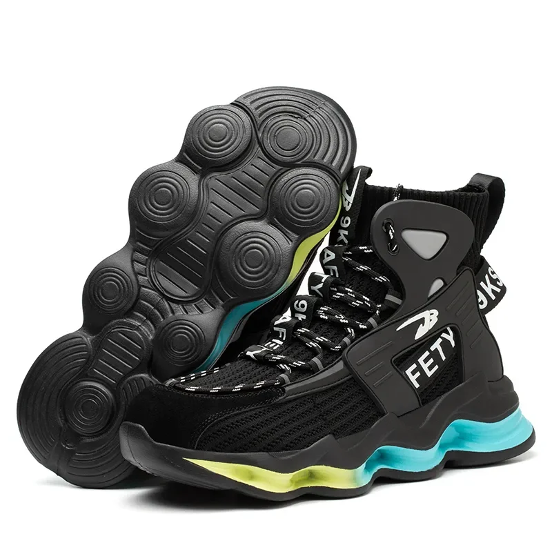 Men's Steel Toe Safety Sneakers – Lightweight & Anti-Puncture Work Shoes - Image 3