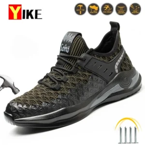 Safety Shoes Men New Steel Toe Men's Work Shoes