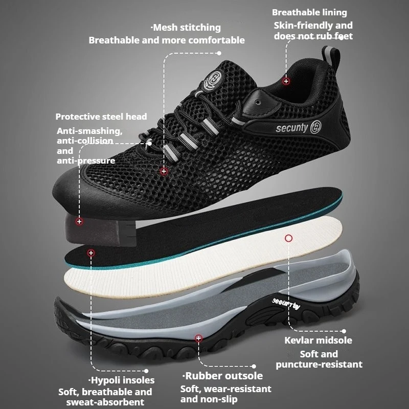 Lightweight Steel Toe Shoes - Image 6