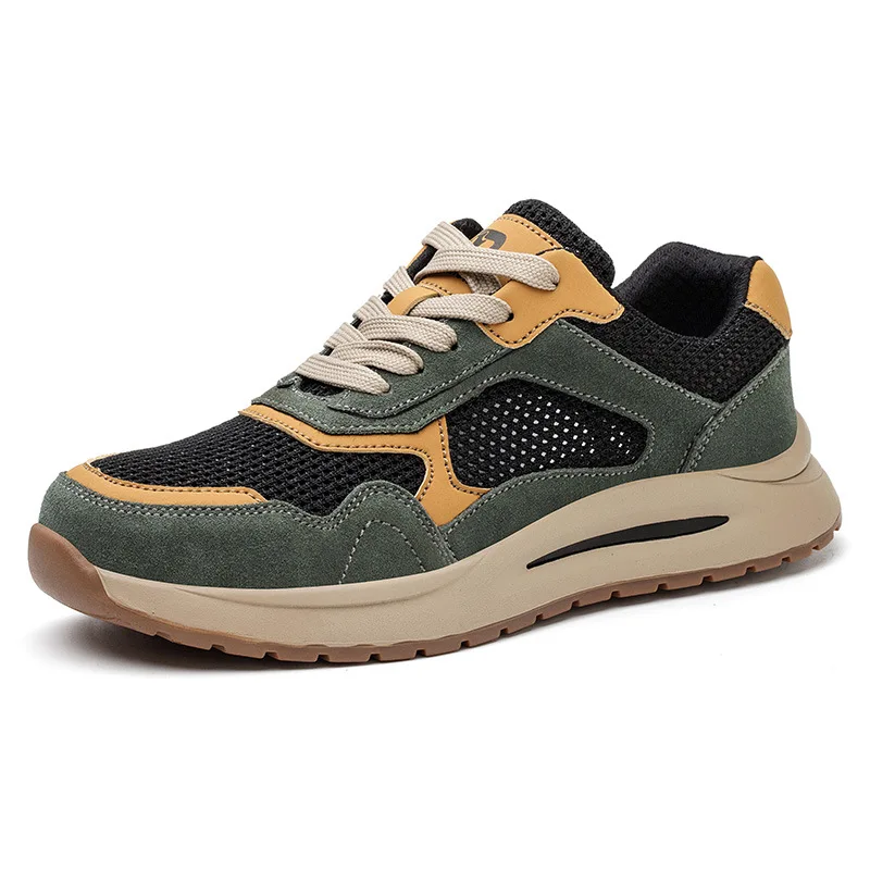 Men’s Lightweight Steel‑Toe Safety Sneakers – Anti‑Puncture Work Shoes - Image 3