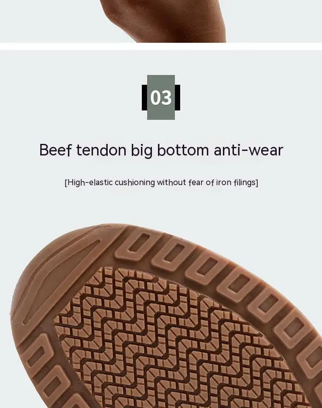 Men’s Lightweight Steel‑Toe Safety Sneakers – Anti‑Puncture Work Shoes - Image 12