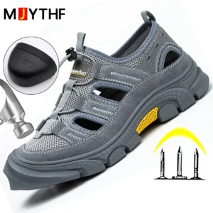 MJYTHF Ankle Work & Safety Boots