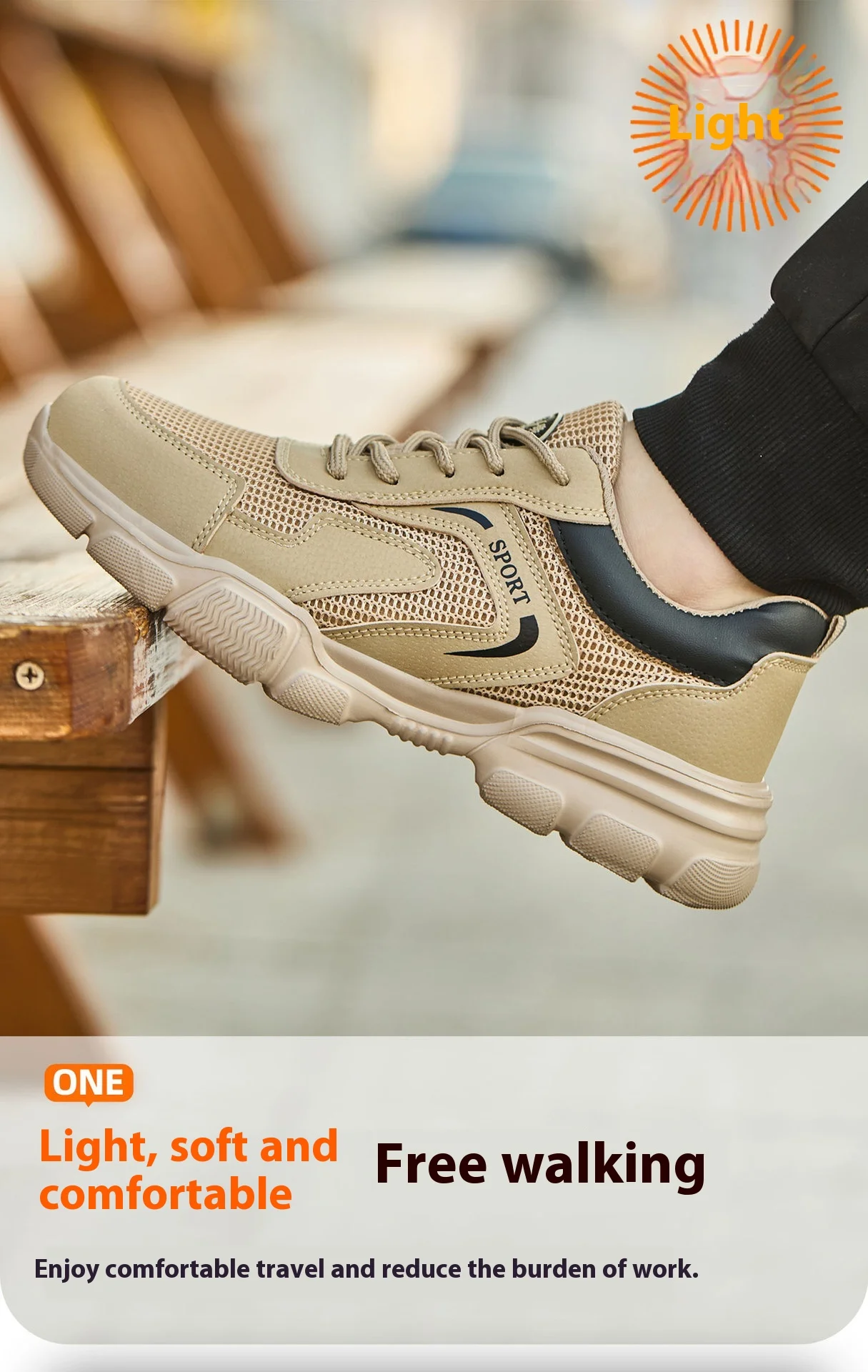 Men’s Lightweight Work Boots - Image 7