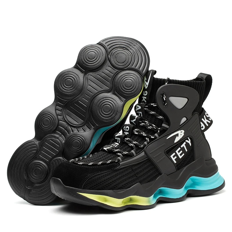 Men's Steel Toe Safety Sneakers – Lightweight & Anti-Puncture Work Shoes - Image 15