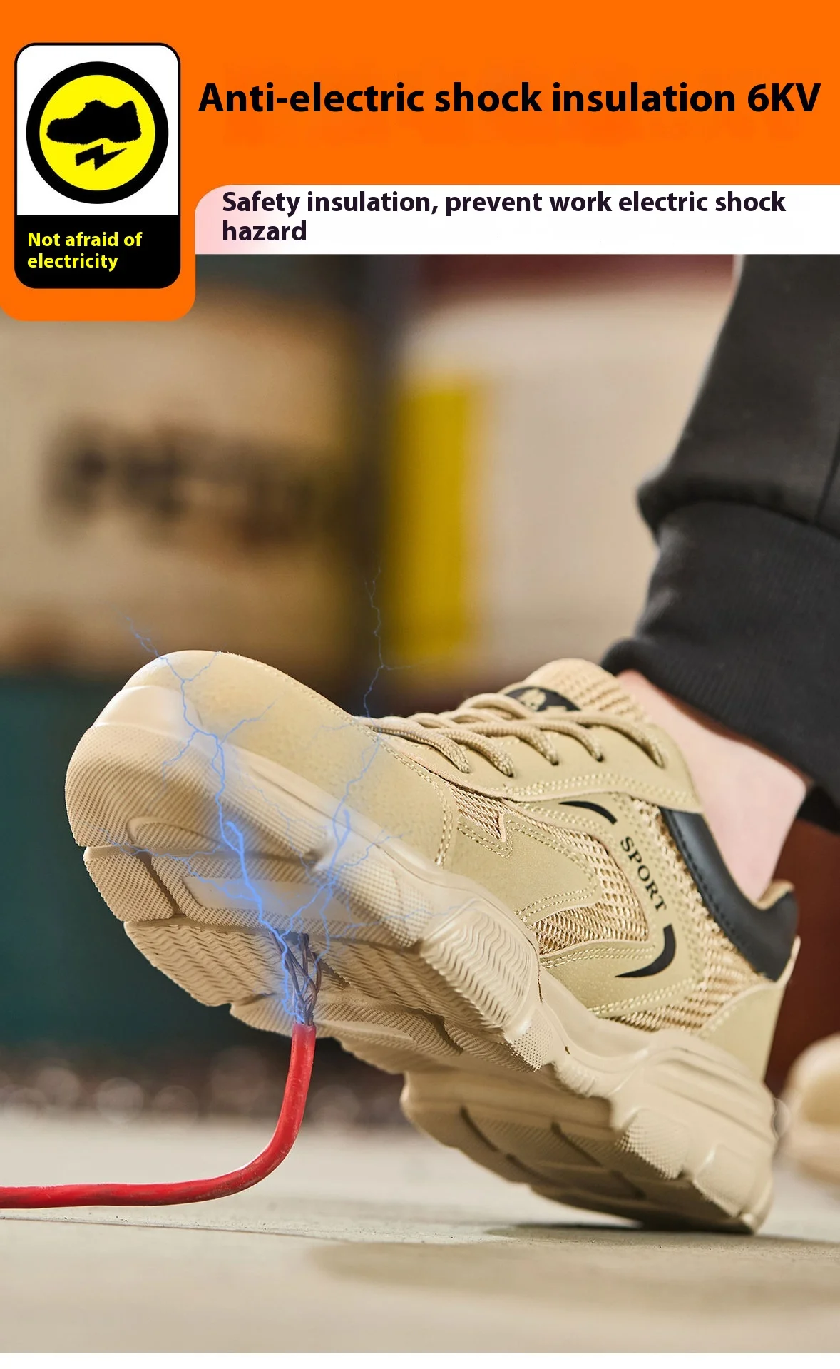 Men’s Lightweight Work Boots - Image 12