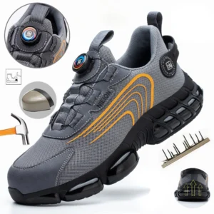 Unisex Steel Toe Work Sneakers – Breathable & Protective