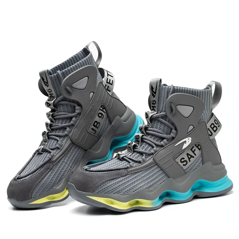 Men's Steel Toe Safety Sneakers – Lightweight & Anti-Puncture Work Shoes - Image 6