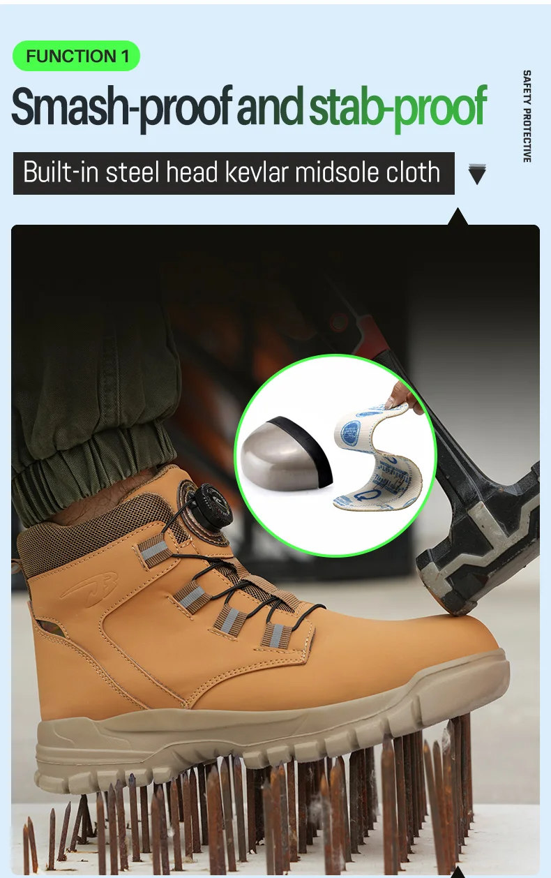 Waterproof Men’s Work & Safety Boots - Image 22